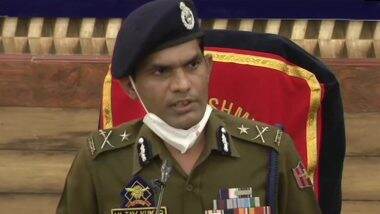 Jammu and Kashmir: JeM Terrorist Zahid Wani Was Mastermind of Various IED Attacks Since 2017, Says IGP Kashmir Vijay Kumar