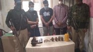 India News |  3 Held with Arms, Ammunition in J-K's Kulgam