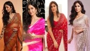 9 Times Katrina Kaif Exuded Festive Vibes in Six Yards of Sheer Elegance, Bookmark These Looks NOW!