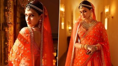 Kriti Sanon Is a Paramsundari As She Serves You an Ethnic Look Ideal for Brides-To-Be This Wedding Season! (View Pics)