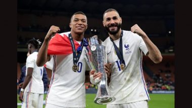 France Clinch UEFA Nations League After Karim Benzema, Kylian Mbappe Shine in Comeback Against Spain