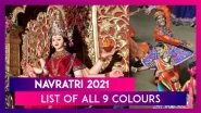 Navratri 2021: Date-Wise List Of All The Colours To Wear Each Day During The Nine Day Festival Starting October 7