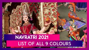 Navratri 2021: Date-Wise List Of All The Colours To Wear Each Day During The Nine Day Festival Starting October 7