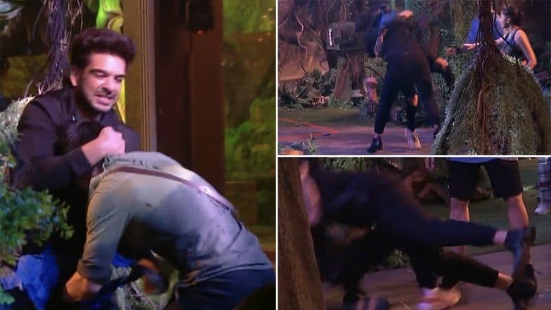 Bigg Boss 15: Karan Kundra Pins Down Pratik Sahejpal During a Fight, His Act Leaves Netizens Angry