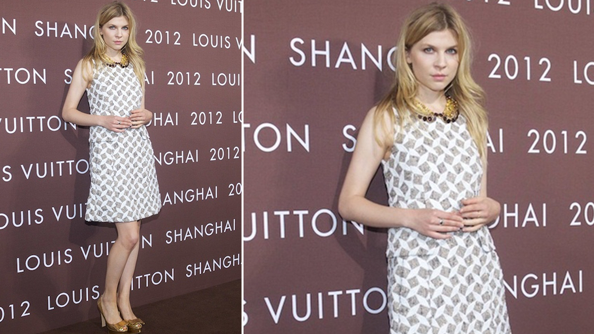 Clemence Poesy In Louis Vuitton - Louis Vuitton Fashion Night In Shanghai -  Red Carpet Fashion Awards