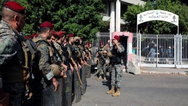 World News | Lebanese Army Vows to Open Fire at Any Armed Person in Beirut After Attack on Protesters