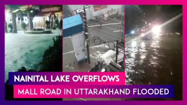 Nainital Lake Overflows, Mall Road Flooded As Uttarakhand Witnesses Incessant Rains