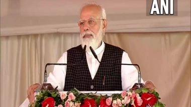 India News | PM Modi Gives Speech in Bhojpuri at Inauguration of Medical Colleges in UP's Siddharthnagar