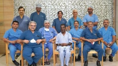 Business News | Odisha Man with 8 Plus Kg Facial Tumor Gets Respite After Aster CMI Doctors Successfully Perform Complex Surgeries