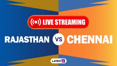 RR vs CSK, IPL 2021 Live Cricket Streaming: Watch Free Telecast of Rajasthan Royals vs Chennai Super Kings on Star Sports and Disney+Hotstar Online