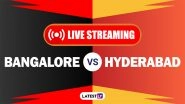 RCB vs SRH, IPL 2021 Live Cricket Streaming: Watch Free Telecast of Royal Challengers Bangalore vs Sunrisers Hyderabad on Star Sports and Disney+Hotstar Online