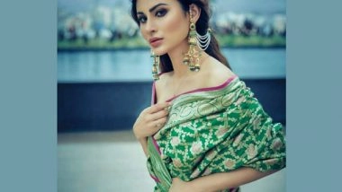 Business News | Mouni Roy Wishes a Scrumptious Durgopujo with India Gate Super