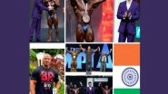 Business News | Indian Flag, Vande Mataram at Mr Olympia's Stage for First Time; Sahil Khan Does Country Proud