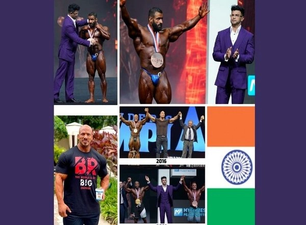 Business News | Indian Flag, Vande Mataram at Mr Olympia's Stage for First Time; Sahil Khan Does Country Proud