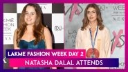 Lakme Fashion Week Day 2 Highlights: Natasha Dalal Attends Shweta Bachchan Nanda & Monisha Jaising&rsquo;s Show