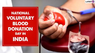 National Voluntary Blood Donation Day (India) 2021: From Diet to Health Conditions, 5 Important Things to Keep in Mind Before Donating Blood