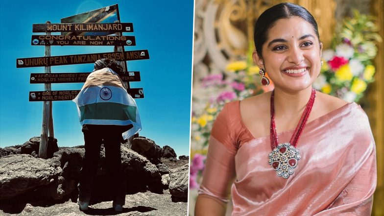 Nivetha Thomas Makes It To Mount Kilimanjaro, Feels Elated To Reach at the Top of Tallest Free Standing Mountain in the World!