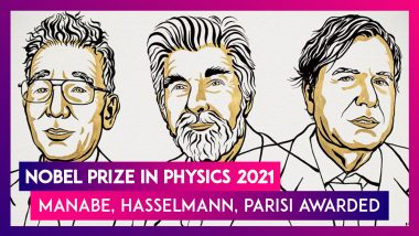 Nobel Prize In Physics 2021: Syukuro Manabe, Klaus Hasselmann & Giorgio Parisi Awarded For Discoveries In Climate, Complex Physical Systems