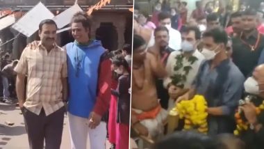 OMG 2: Akshay Kumar Shares a Video From Mahakal Temple in Ujjain As He Begins Shooting for the Film With Pankaj Tripathi!