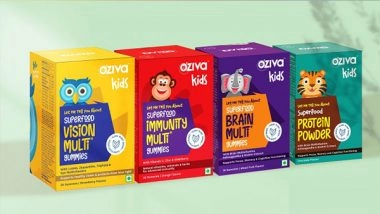 Business News | OZiva Launches Superfood Kids Range to Bridge the Gap of Clean Nutrition for Growing Children