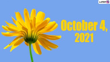 October 4, 2021: Which Day Is Today? Know Holidays, Festivals and Events Falling on Today’s Calendar Date