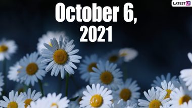 October 6, 2021: Which Day Is Today? Know Holidays, Festivals and Events Falling on Today’s Calendar Date