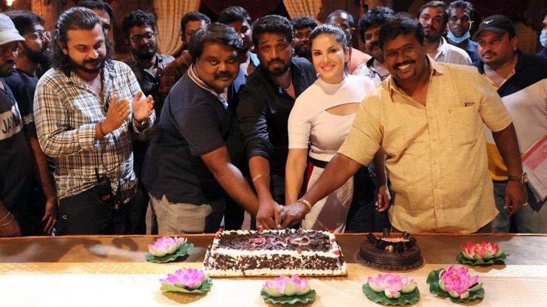 Oh My Ghost: Sunny Leone Wraps Up the Mumbai Schedule for Her Upcoming Film (View Pic)