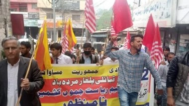 World News | Massive Protests in PoK to Mark Pakistan's Kashmir Invasion on October 22, 1947