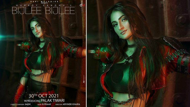 Bijlee Bijlee: Palak Tiwari Looks Like a Badass Girl in Her Music Video’s First Look; Mum Shweta Tiwari Shares Pic!