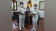 World News | Commanding-In-Chief (South) AK Chawla Visits Naval and Maritime Academy, Sri Lanka