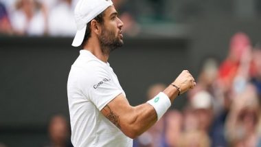 Sports News | Matteo Berrettini Seals Spot in 2021 ATP Finals