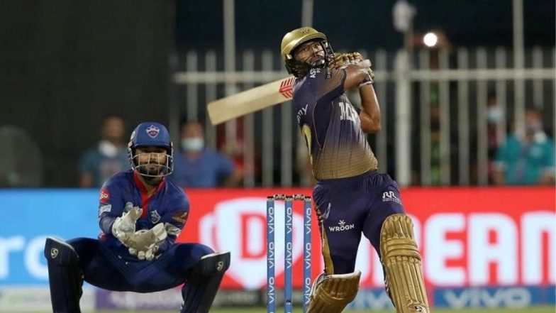 DC vs KKR, IPL 2021 Stat Highlights: Rahul Tripathi’s Six Takes Kolkata Knight Riders to Finals