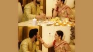 Business News | Rahul Vaidya Leaves a Classic Impression on Disha Parmar This Karwa Chauth