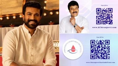 Megastar Chiranjeevi's Website 'Chiranjeevi Charitable Trust' Launched by Ram Charan