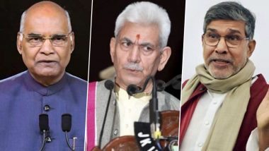 Eid Milad un-Nabi 2021 Wishes: President Ram Nath Kovind, Manoj Sinha, Kailash Satyarthi & Others Extend Their Greetings on Prophet Mohammed’s Birthday (Read Tweets)