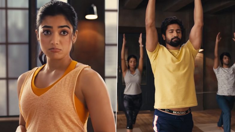 Underwear Ad Featuring Rashmika Mandanna and Vicky Kaushal Catches Twitterati's Attention Who Call It Out for 'Male Objectification'!