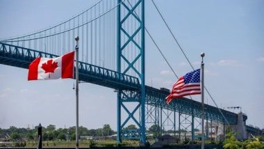 World News | Ambassador Bridge from Canada to US Now Open After Possible Explosives Were Located in Vehicle