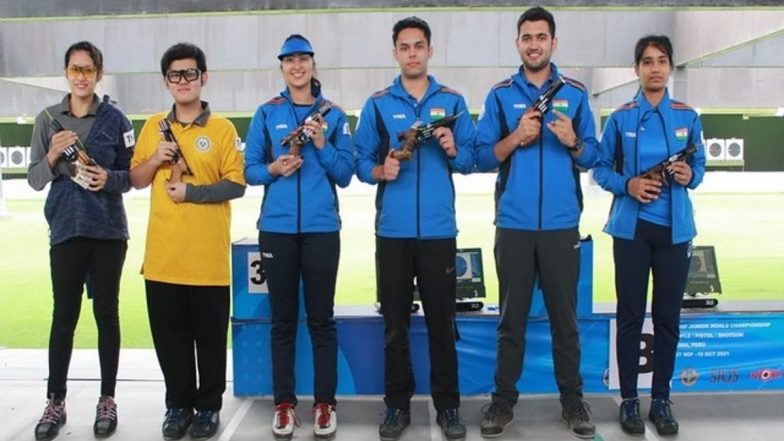 ISSF Junior World Championships 2021: Rhythm Sangwan, Vijayveer Sidhu Secure India's 10th Gold in Lima
