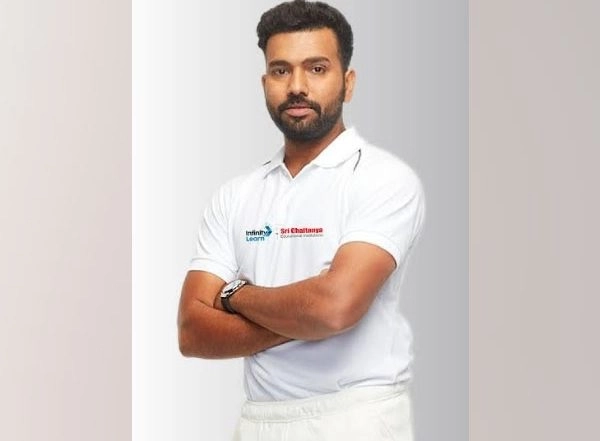 Business News | Infinity Learn by Chaitanya Ropes in Stylish Opener Rohit Sharma as Its Brand Ambassador