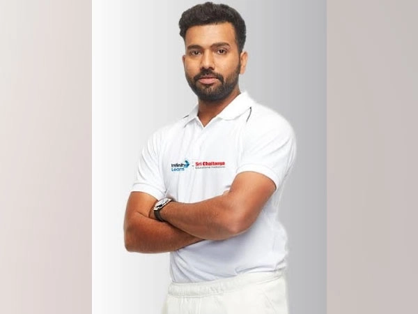 Business News | Infinity Learn by Chaitanya Ropes in Otylish Opener Rohit Sharma as Its Brand Ambassador