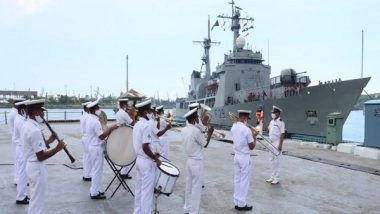 World News | Bangladesh Naval Ship Arrives at Visakhapatnam to Commemorate Swarnim Vijay Varsh