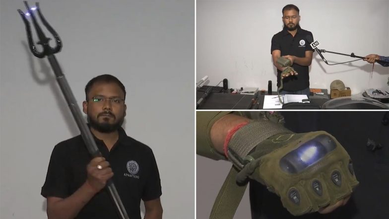 Trishul, Sapper Punch & Other Non Lethal Weapons Developed by UP-Based Firm Make Enemy Temporarily Ineffective (Watch Video)