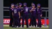 ICC T20 World Cup 2021, Round 1: Chris Greaves' All-Round Performance Helps Scotland Stun Bangladesh in Group B