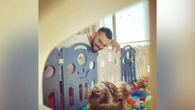 Entertainment News | Anushka Sharma Shares Sweetest Picture of Virat Kohli with Baby Vamika