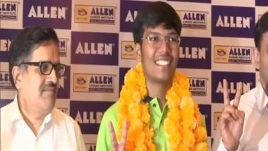 India News | Want to Study in World's Best College, Contribute to India's Technological Development: JEE (Advanced) Topper Mridul Agarwal