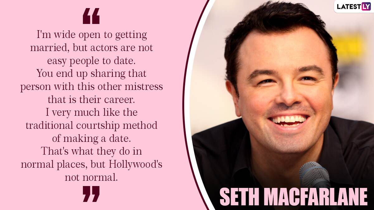 Seth MacFarlane Birthday Special: 10 Thought-Provoking Quotes By The ...