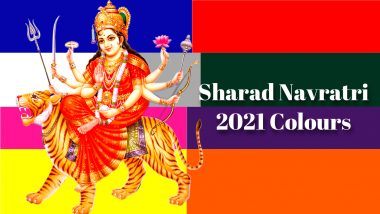 October Navratri Colours 2021 List for PDF Download Online: Date-Wise 9 Colour Dress To Wear on Nine Days, Get Full Calendar and Significance of Each Color