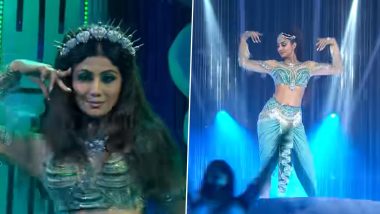 Super Dancer 4 Finale: Shilpa Shetty Kundra Looks Sizzling As She Dances to Nadiyon Paar! (Watch Video)