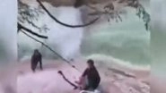 Sikh Men Use Their Turbans To Rescue Stranded Hiker at Canada Waterfall, Watch Video