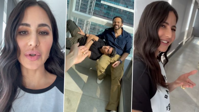 Sooryavanshi: Katrina Kaif Captures Akshay Kumar and Rohit Shetty’s Film Promotion Mood and It’s Hilarious! (Watch Video)